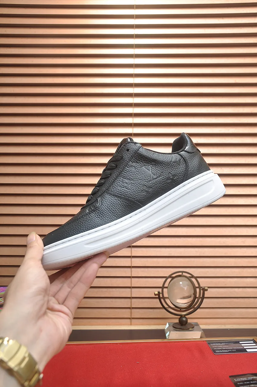 Men's shoes 💰540💶[LOUIS VUITTON] Original order price (water-dyed cowhide lining) new model 🍀LV Louis Vuitton * - top version of LV classic trendy shoes! Made of imported original cowhide, water-dyed cowhide lining, and original wear-resistant rubber outsole! High quality products! Code number 38-45 (45 is custom-made and cannot be returned or exchanged)
